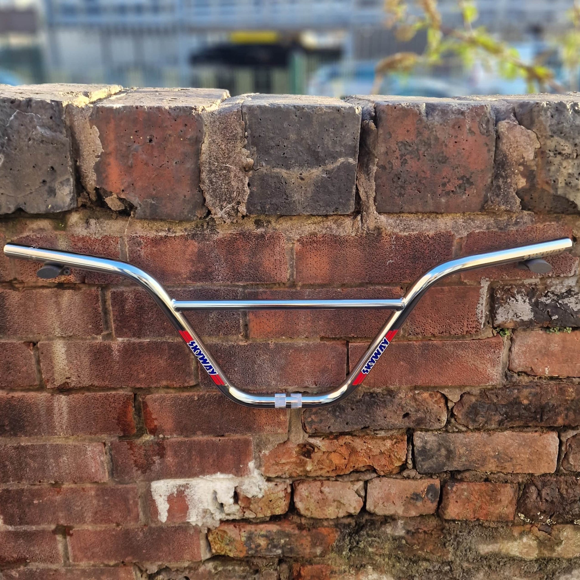 Skyway BMX Parts Chrome Skyway 9.125" Pro Bars