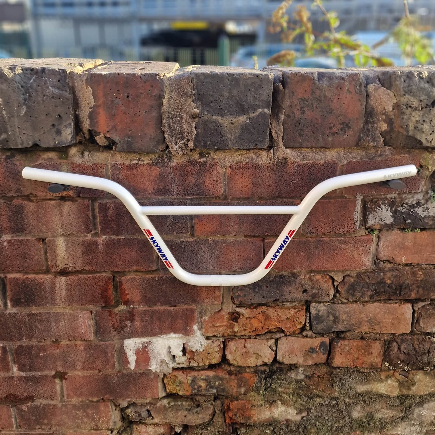 Skyway BMX Parts White Skyway 9.125" Pro Bars