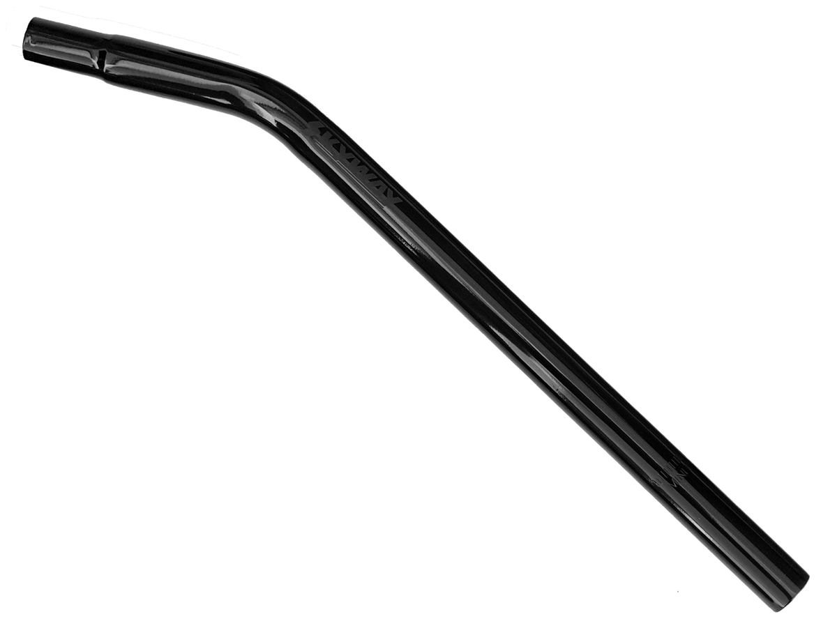 Skyway Old School BMX Black / 25.4mm Skyway Retro 4130 Layback Seatpost