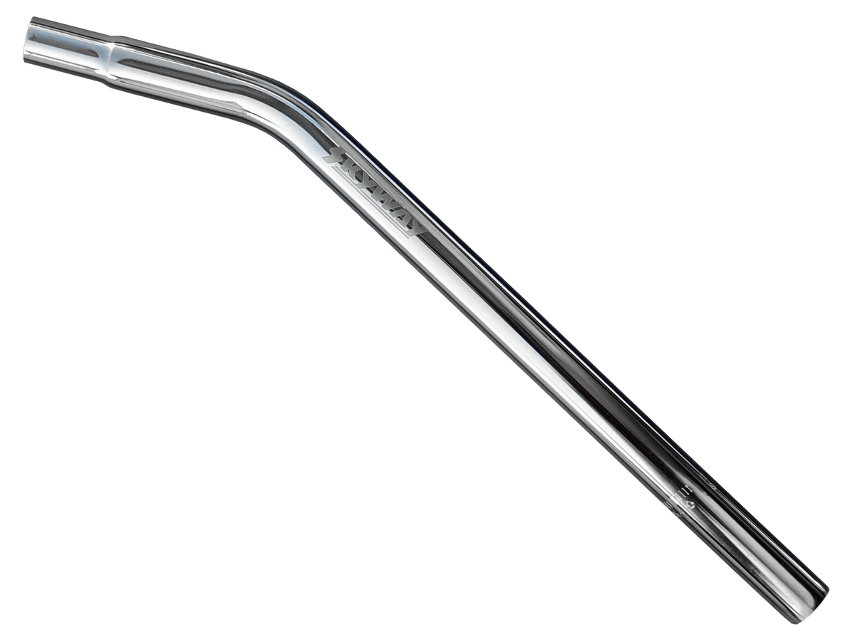 Skyway Old School BMX Chrome / 25.4mm Skyway Retro 4130 Layback Seatpost