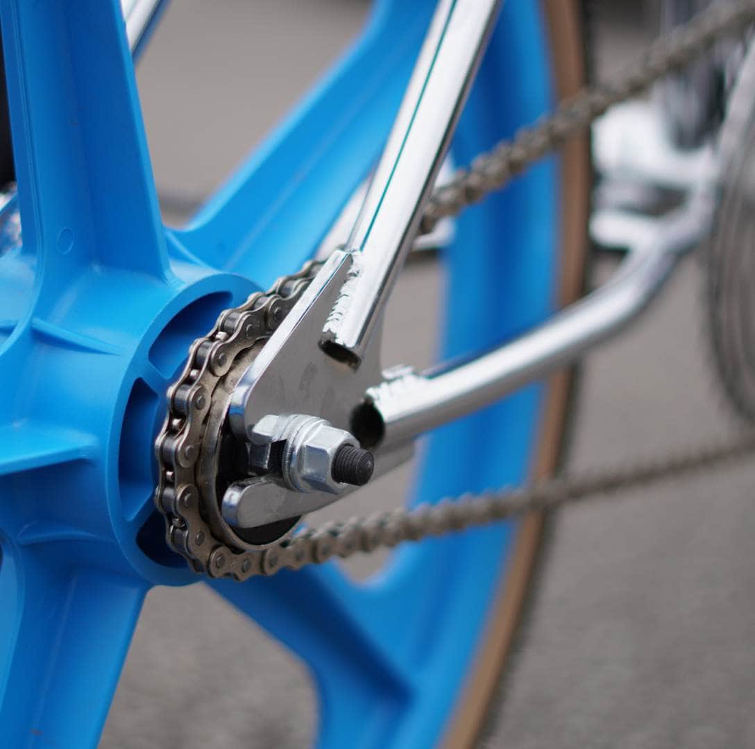 Skyway Old School BMX Bikes Chrome / Aqua Skyway Street Beat Bike Chrome / Aqua