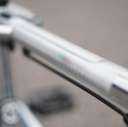 Skyway Old School BMX Bikes Chrome / Aqua Skyway Street Beat Bike Chrome / Aqua