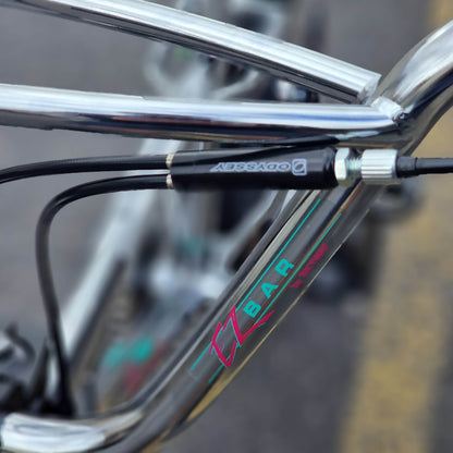 Skyway Old School BMX Bikes Silver Skyway Street Beat Bike Chrome / Black