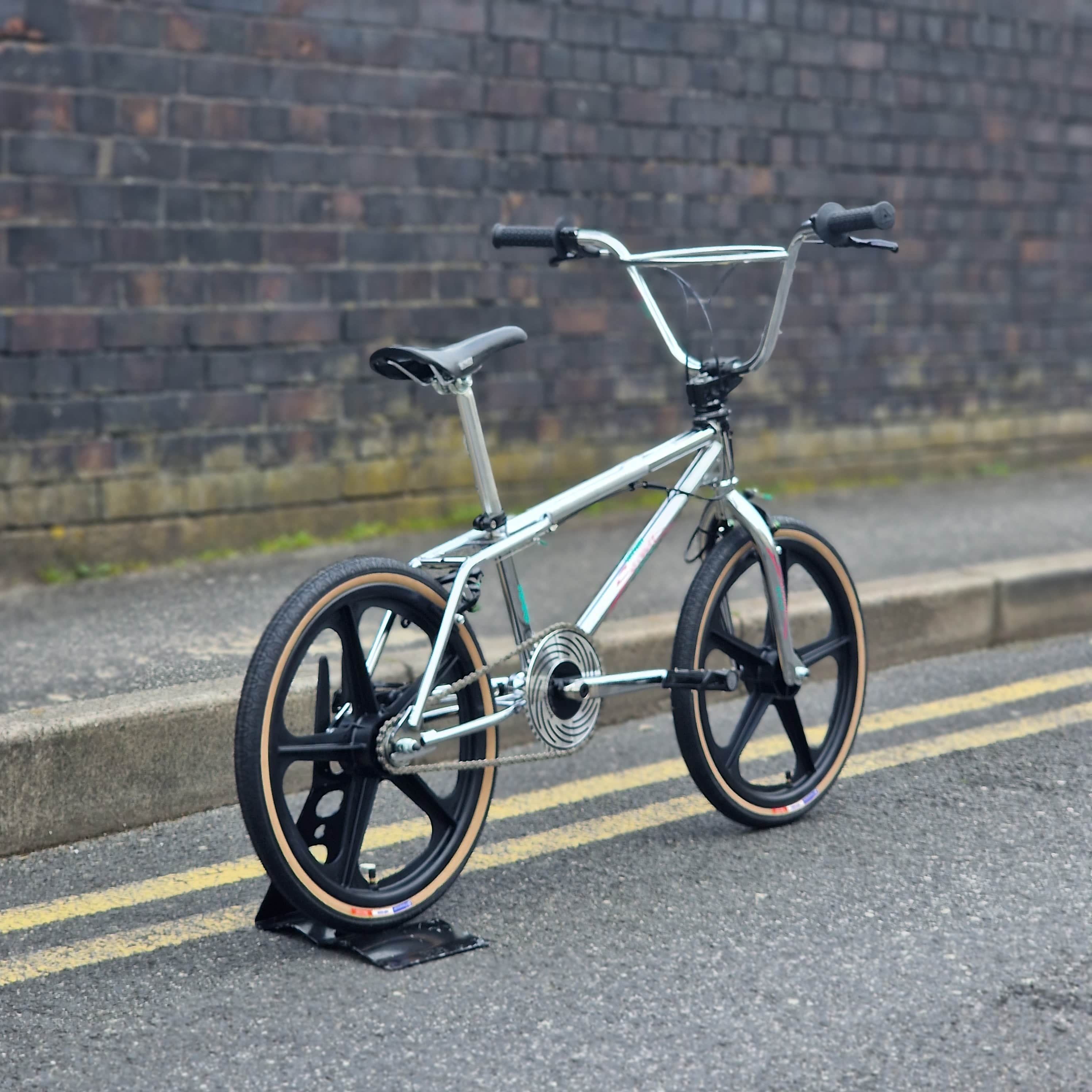 Skyway Street Beat Old School BMX Bike Chrome | Alans BMX Skyway Street Beat Old School BMX Bike Chrome | Alans BMX