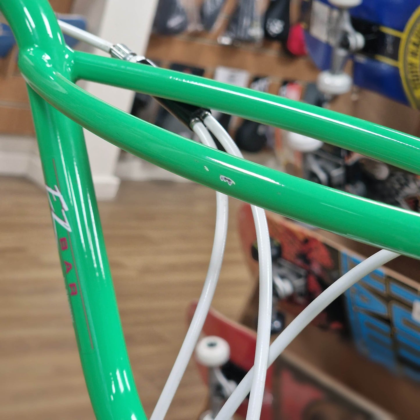 Skyway Old School BMX Bikes Green Skyway Street Beat Bike Green / White