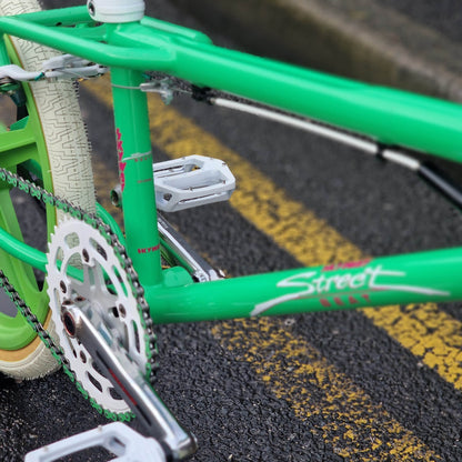 Skyway Old School BMX Bikes Green Skyway Street Beat Bike Green / White