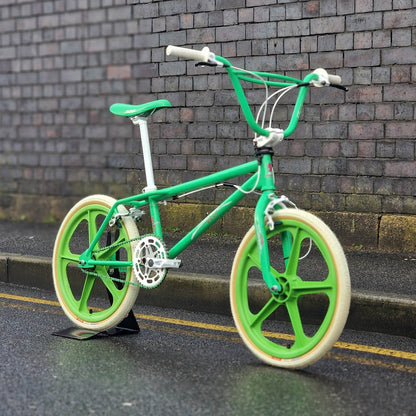 Skyway Old School BMX Bikes Green Skyway Street Beat Bike Green / White