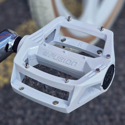 Skyway Old School BMX Bikes Orange Skyway Street Beat Custom Bike Orange / White