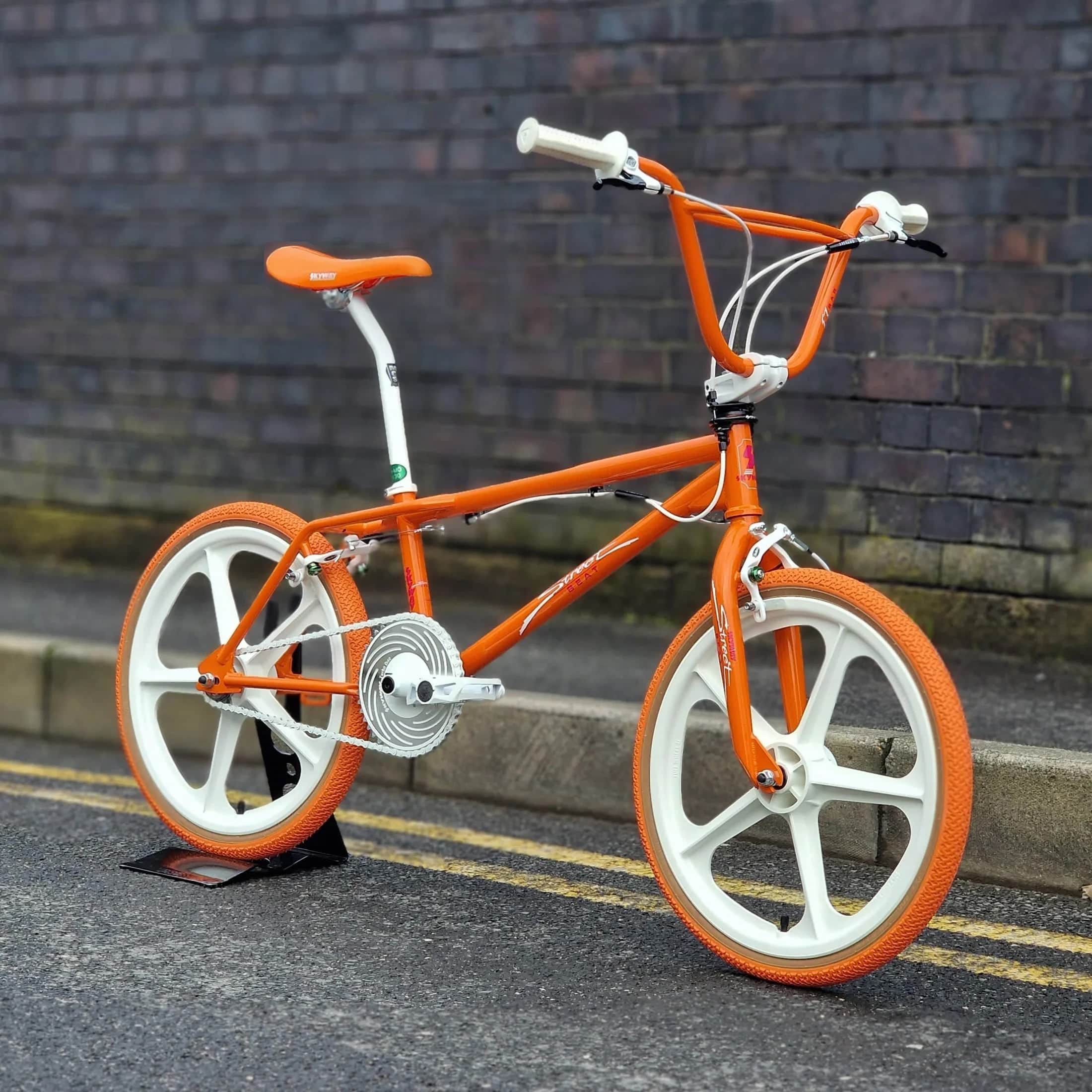 Skyway Street Beat Custom Old School BMX Bike Orange | Alans BMX