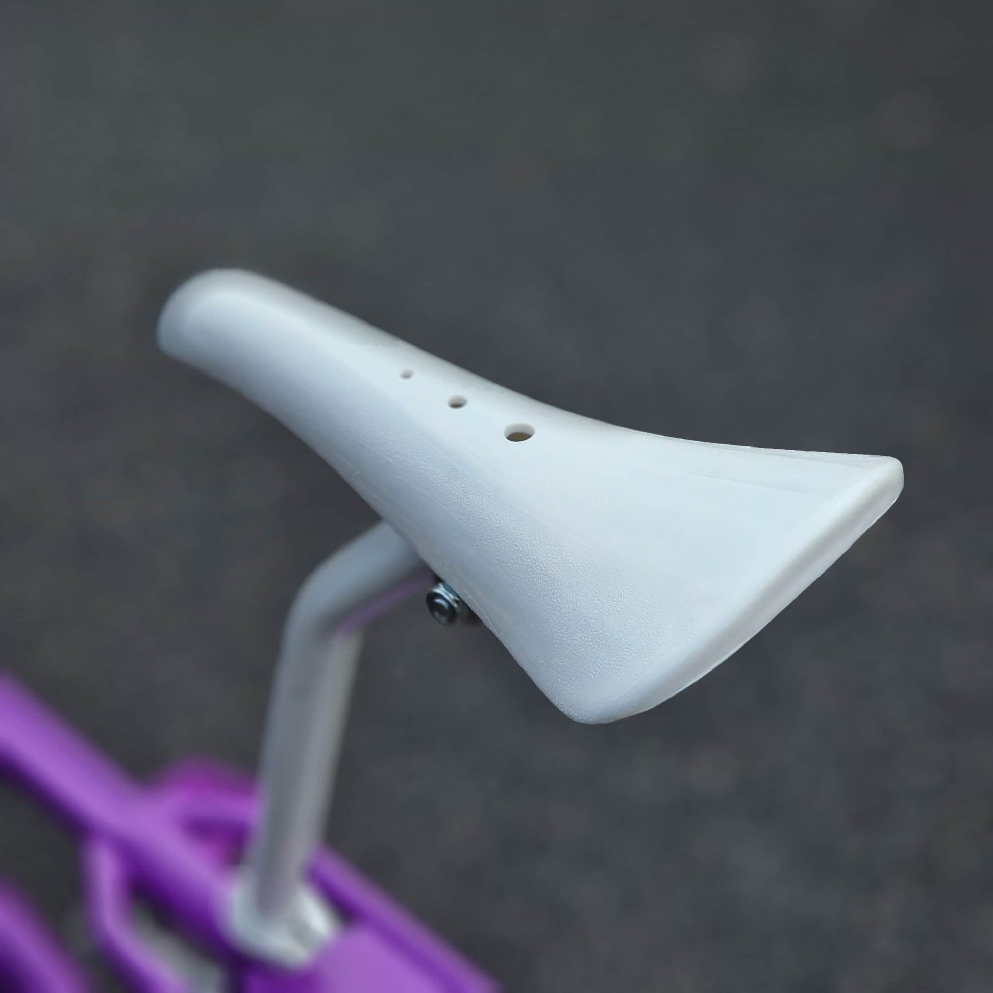 Skyway Old School BMX Bikes Purple Skyway Street Beat Custom Bike Purple / White