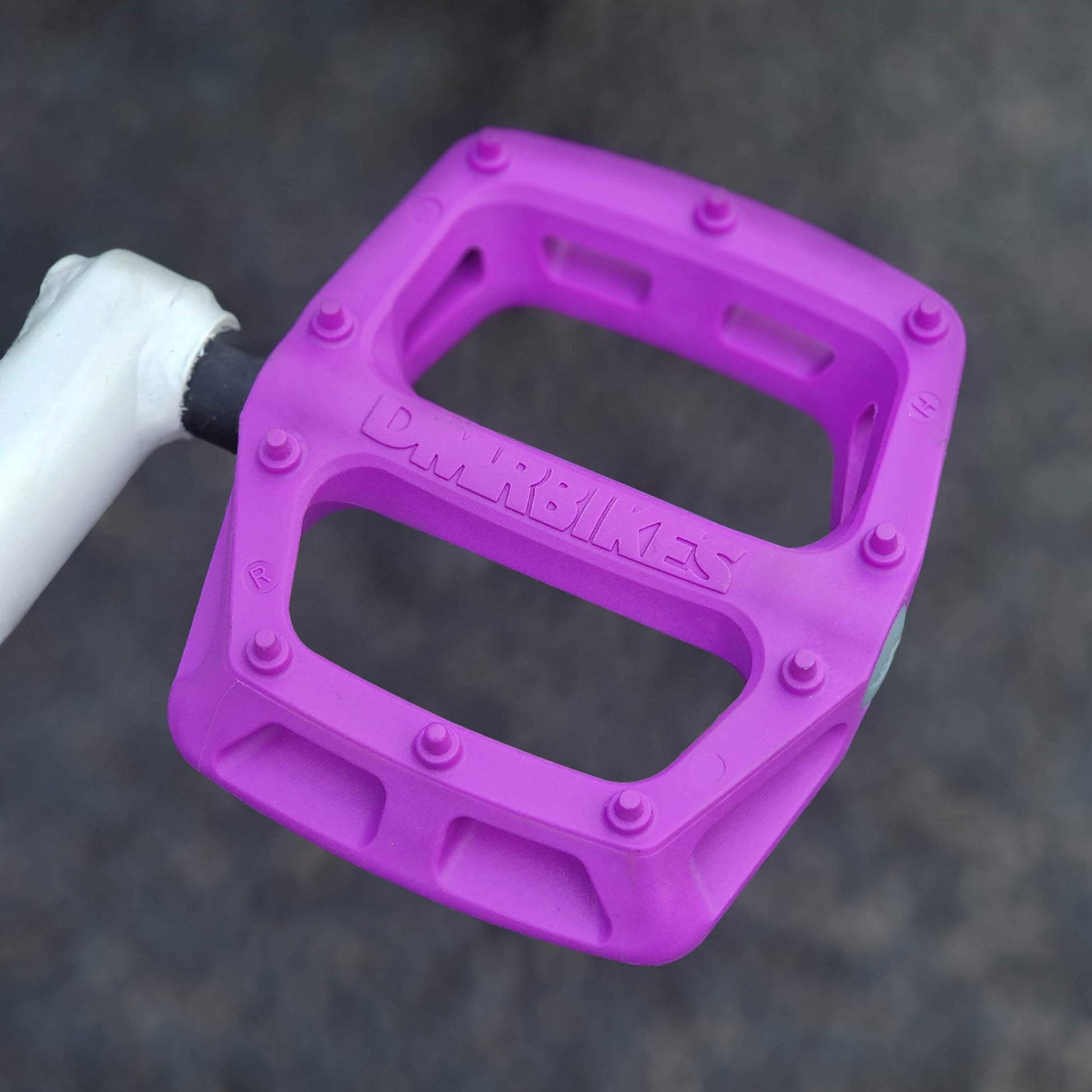 Skyway Old School BMX Bikes Purple Skyway Street Beat Custom Bike Purple / White