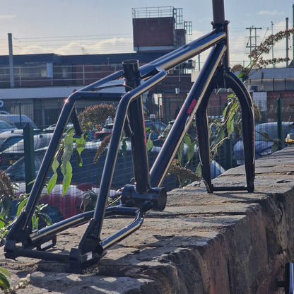 Skyway Old School BMX Black Skyway Street Beat Frame / Fork / Bars Black