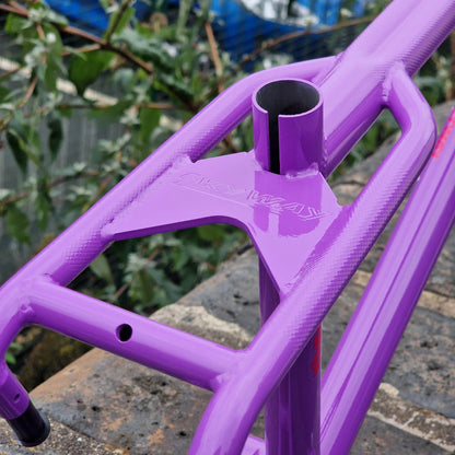 Skyway Old School BMX Purple Skyway Street Beat Frame / Fork / Bars Purple