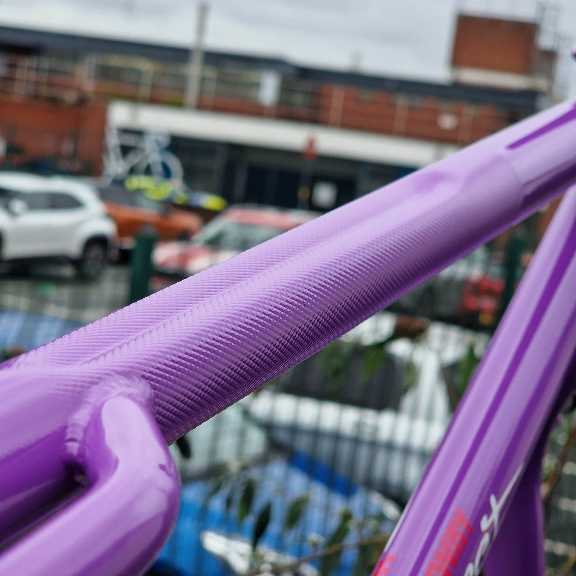 Skyway Old School BMX Purple Skyway Street Beat Frame / Fork / Bars Purple