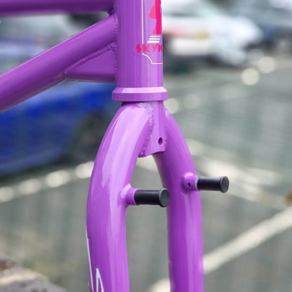 Skyway Old School BMX Purple Skyway Street Beat Frame / Fork / Bars Purple