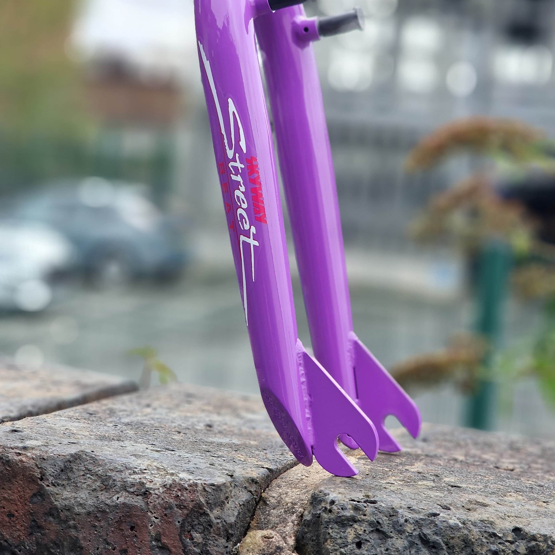 Skyway Old School BMX Purple Skyway Street Beat Frame / Fork / Bars Purple