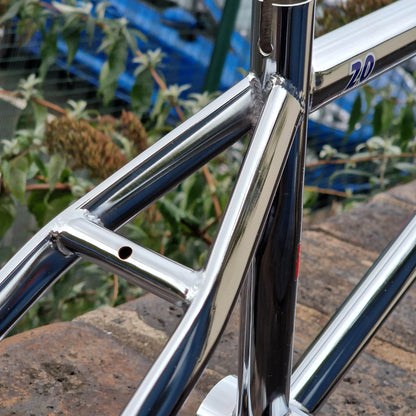 Skyway BMX Parts Skyway T/A 20 Inch Frame / Fork Bar Kit Chrome