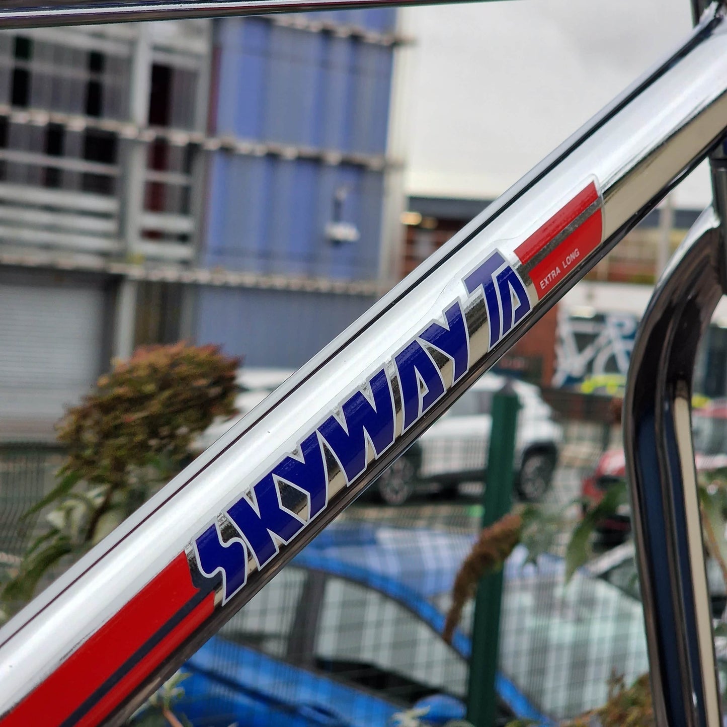 Skyway BMX Parts Skyway T/A 20 Inch Frame / Fork Bar Kit Chrome