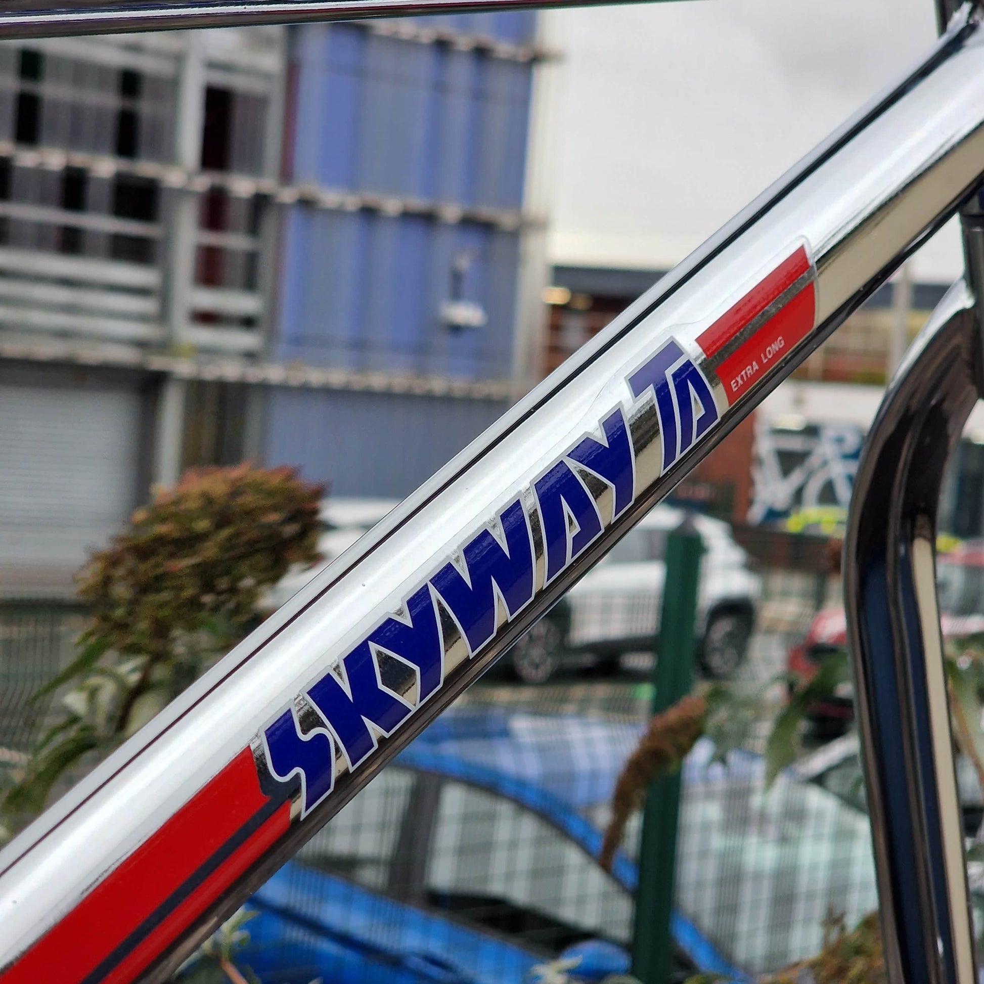 Skyway BMX Parts Skyway T/A 20 Inch Frame / Fork Bar Kit Chrome