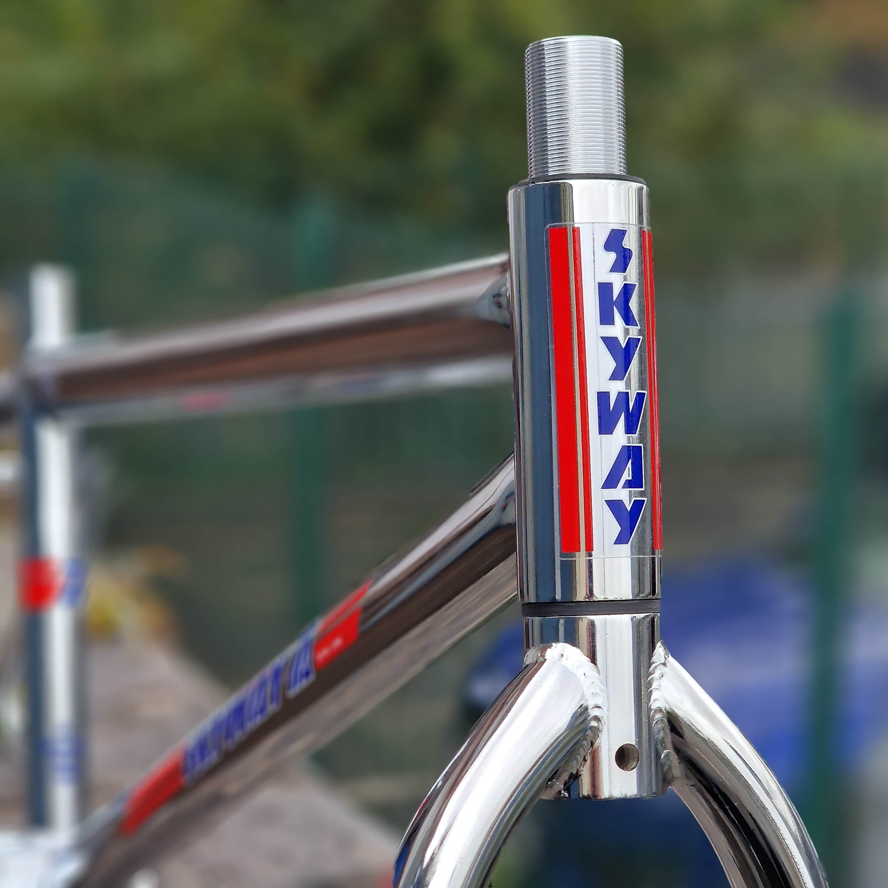 Skyway T/A 20 Inch Old School Frame Fork Bar Kit Chrome | Alans BMX