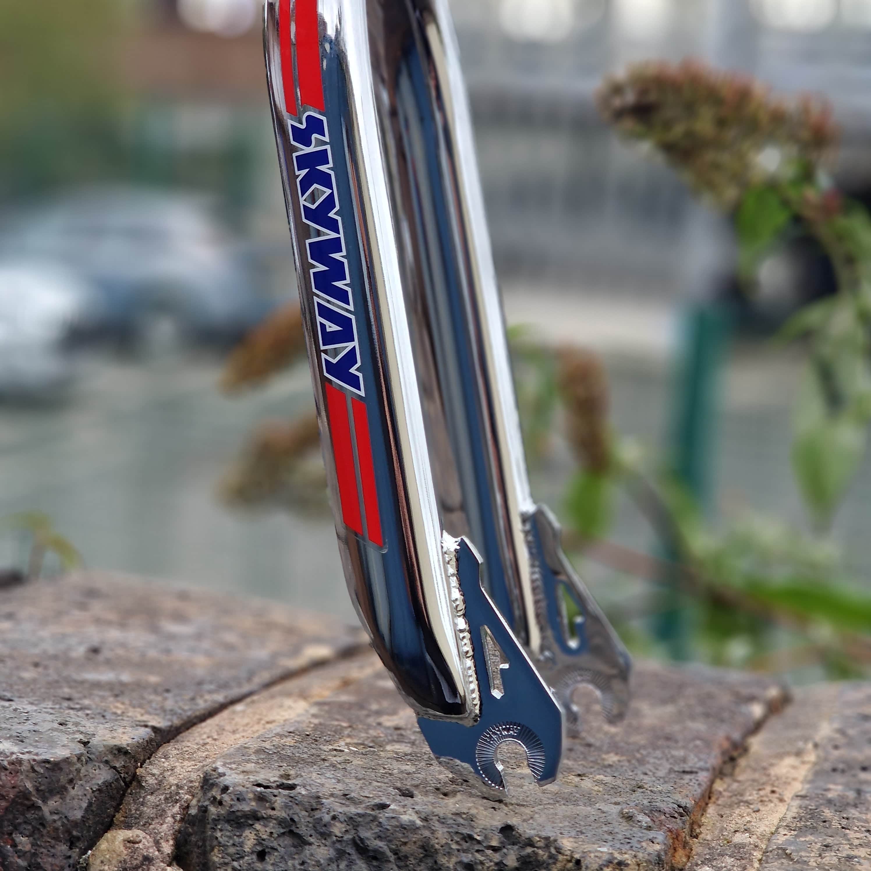 Skyway T/A 20 Inch Old School Frame Fork Bar Kit Chrome | Alans BMX