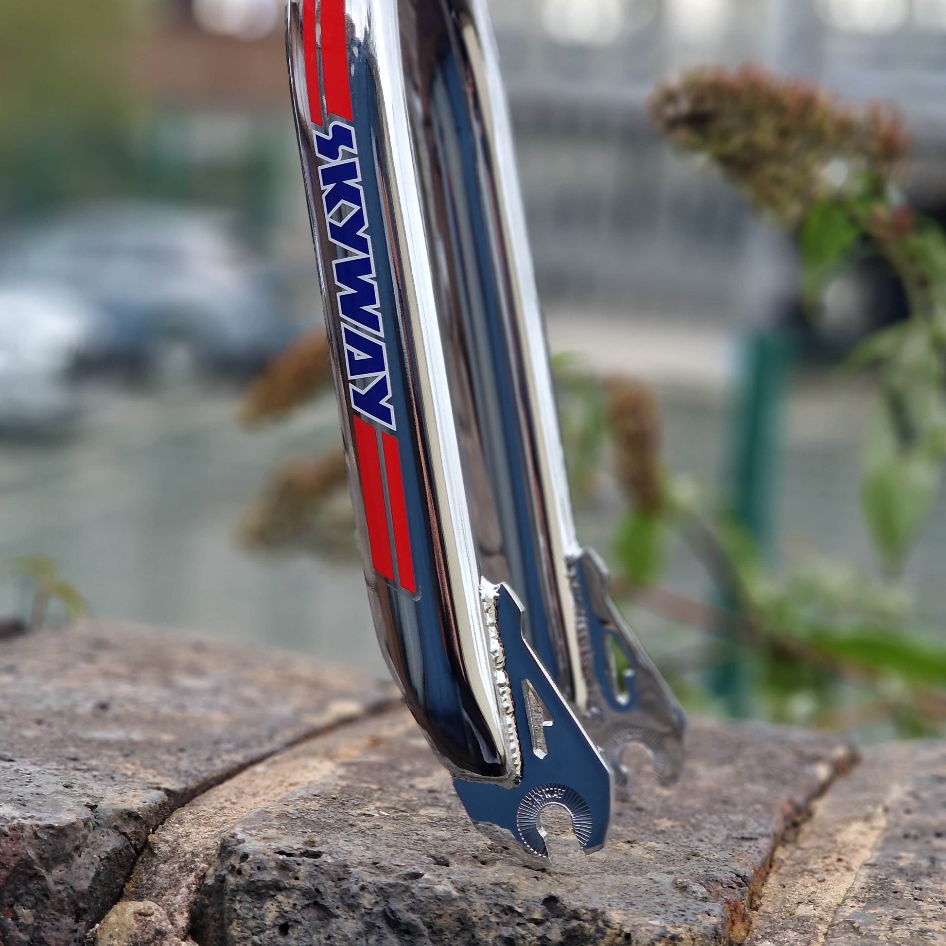 Skyway BMX Parts Skyway T/A 20 Inch Frame / Fork Bar Kit Chrome