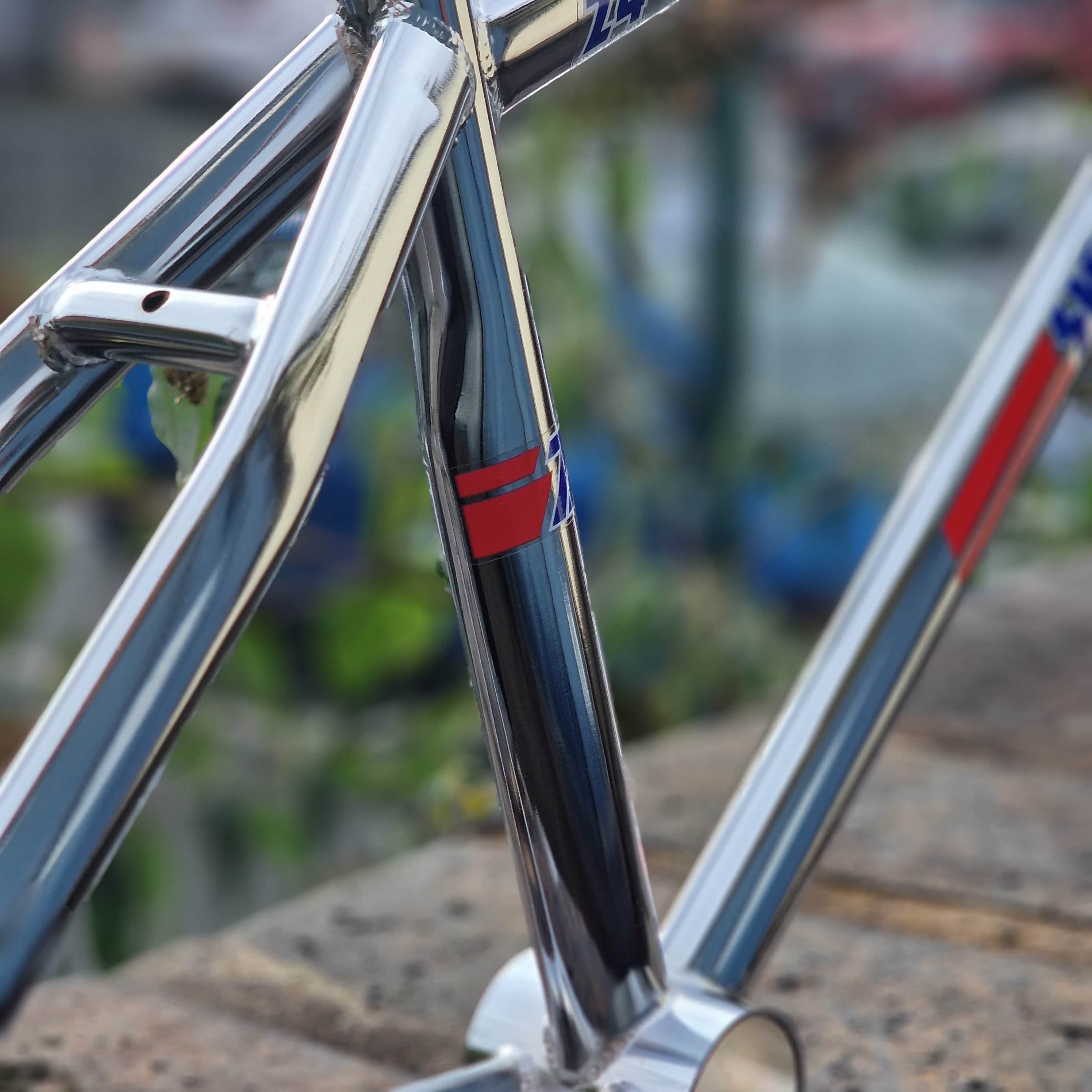 Skyway T/A 24 Inch Old School Frame Fork Bar Kit Chrome | Alans BMX