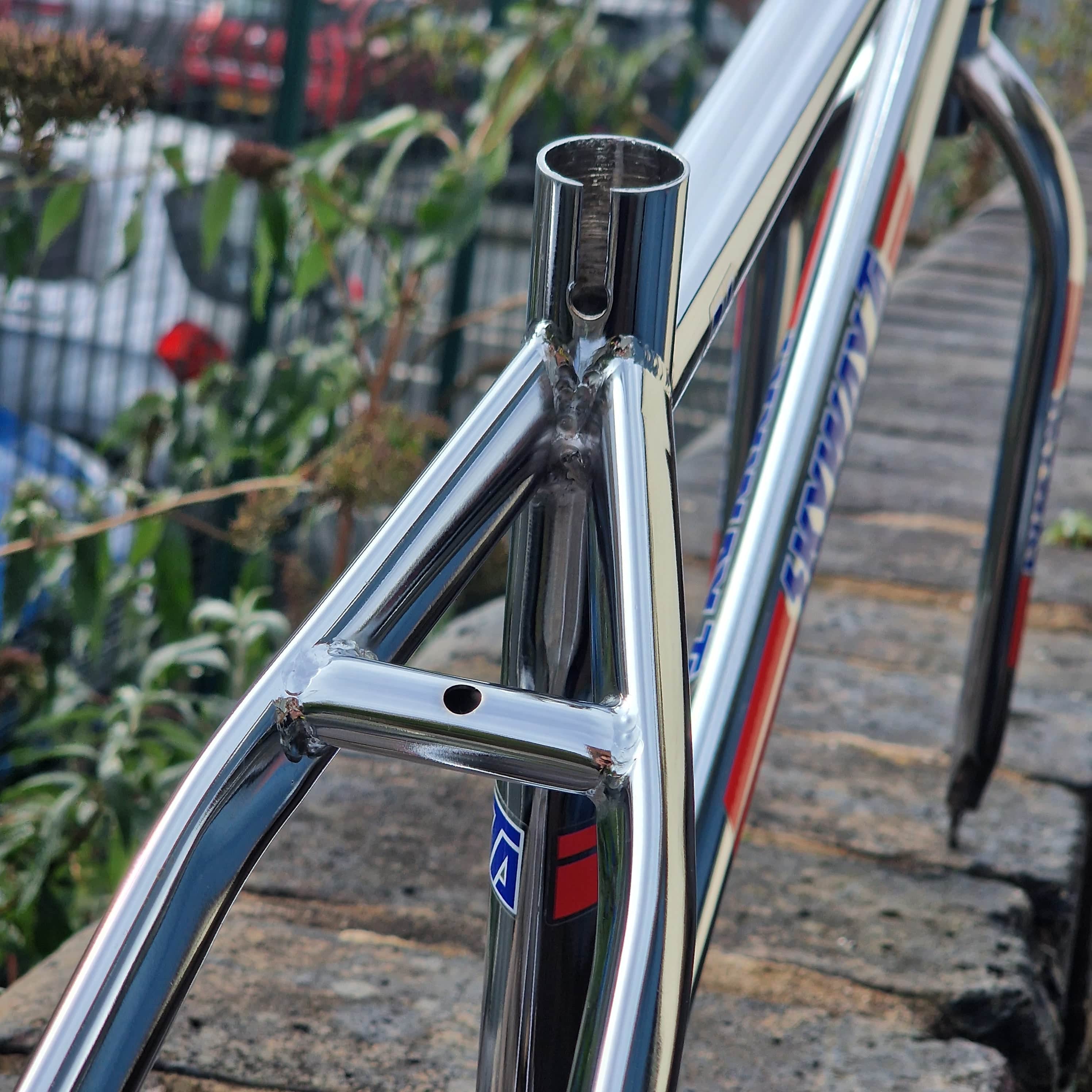 Skyway T/A 24 Inch Old School Frame Fork Bar Kit Chrome | Alans BMX