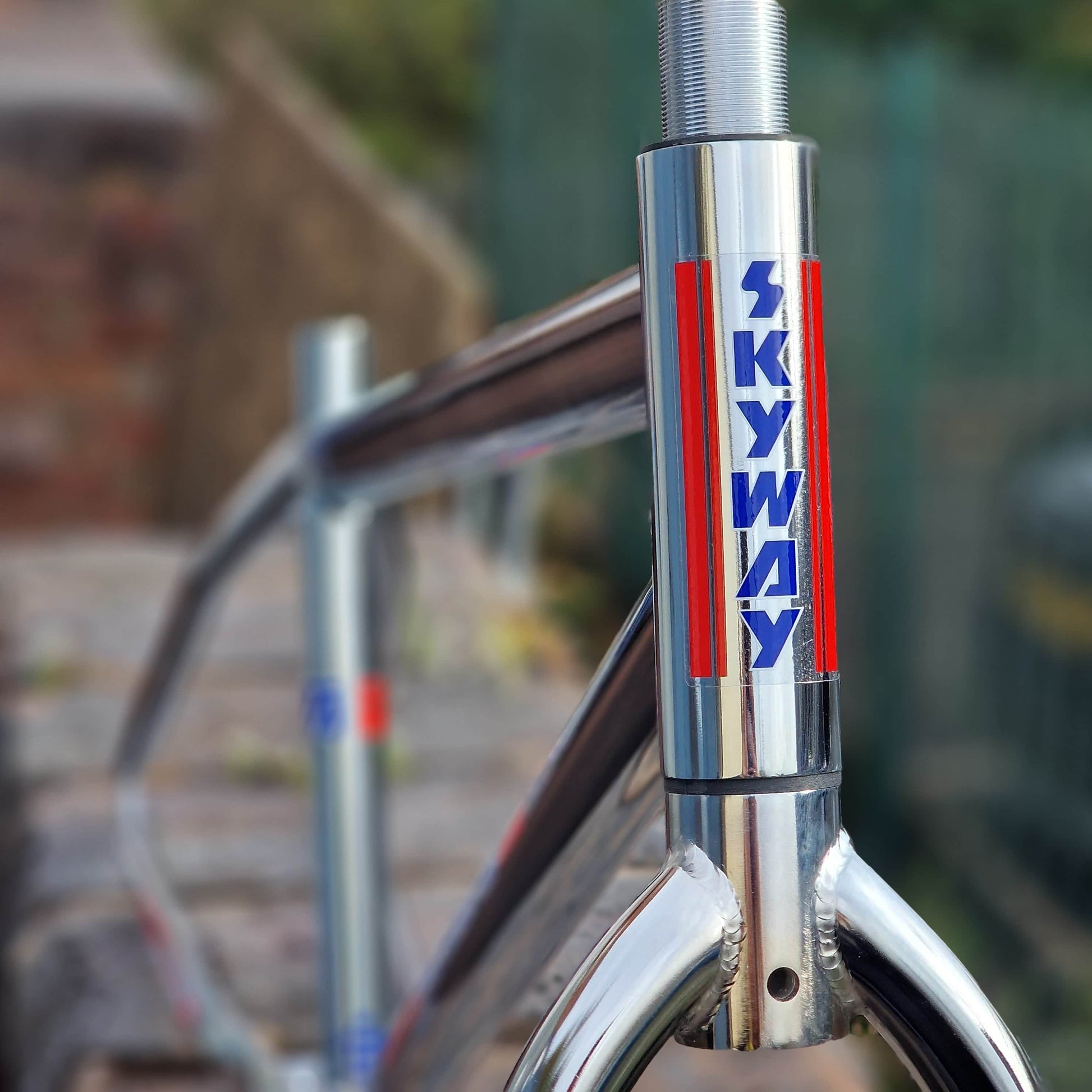 Skyway BMX Parts Skyway T/A 24 Inch Frame / Fork / Bar Kit Chrome