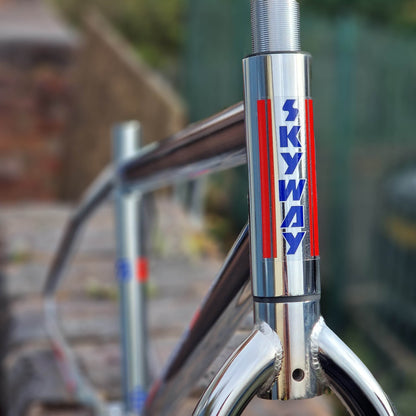 Skyway BMX Parts Skyway T/A 24 Inch Frame / Fork / Bar Kit Chrome
