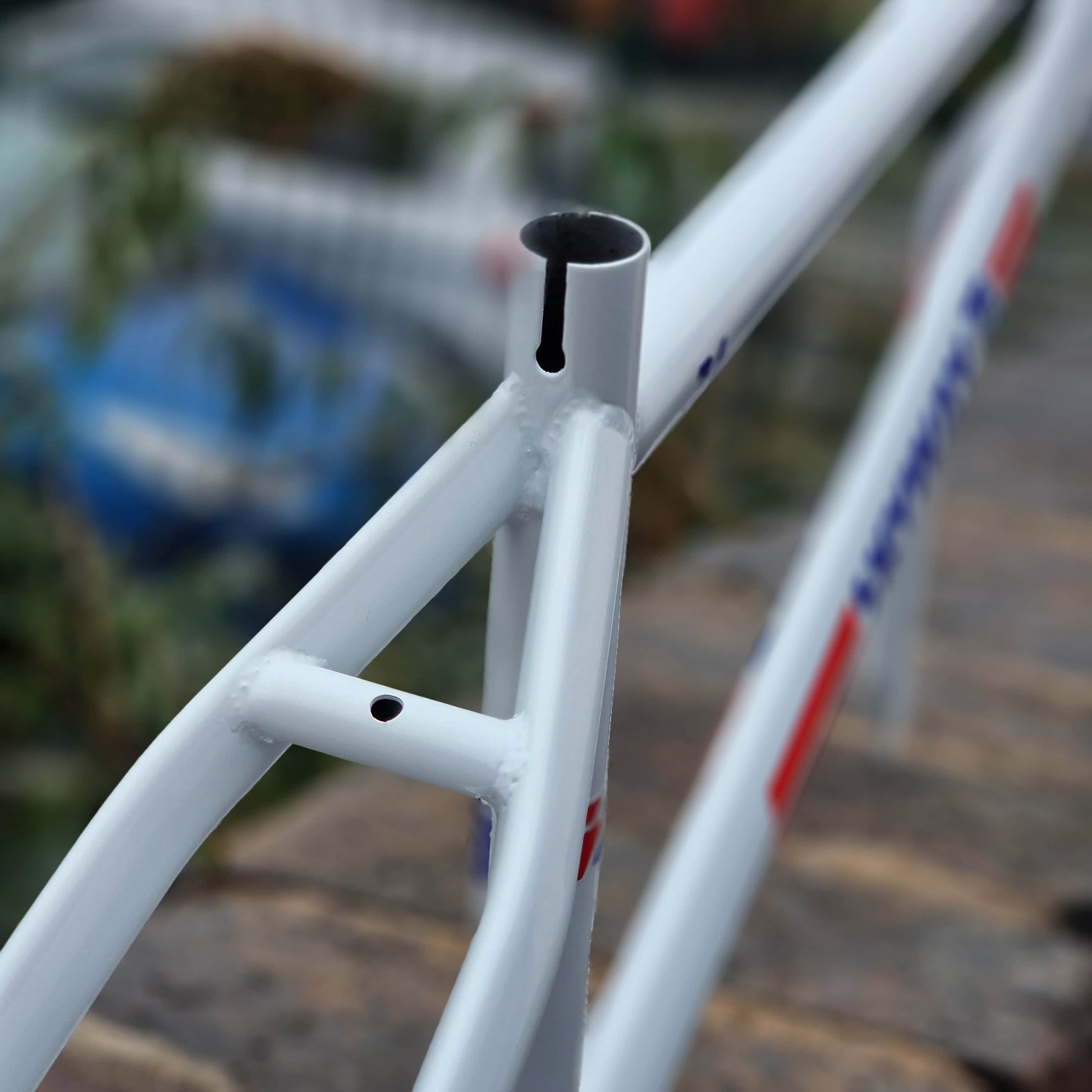 Skyway BMX Parts Skyway T/A 24 Inch Frame / Fork / Bar Kit White