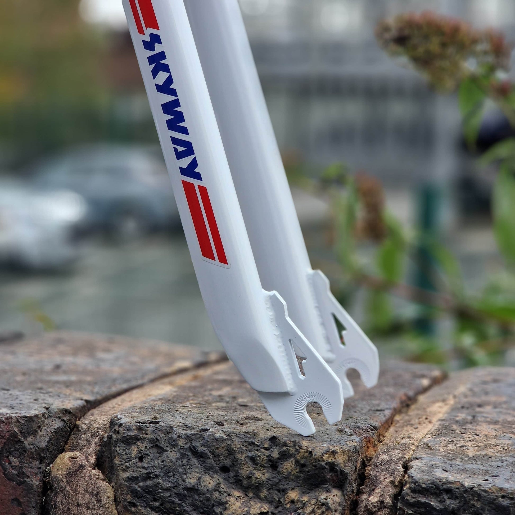 Skyway BMX Parts Skyway T/A 24 Inch Frame / Fork / Bar Kit White