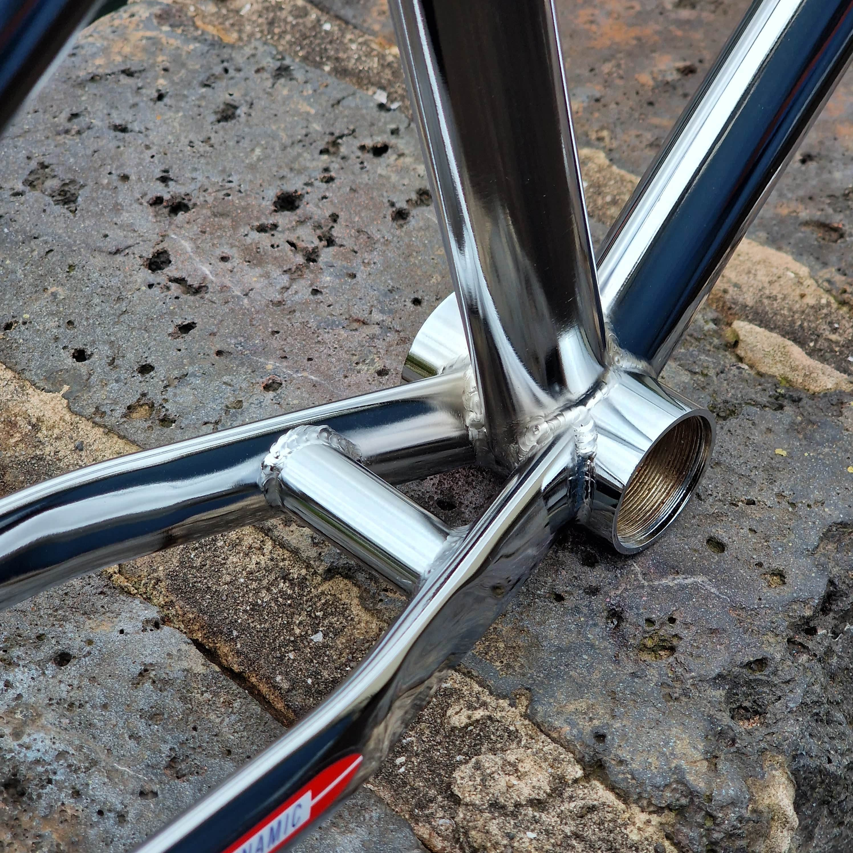 Skyway T/A 26 Inch Old School Frame / Fork / Bar Kit Chrome