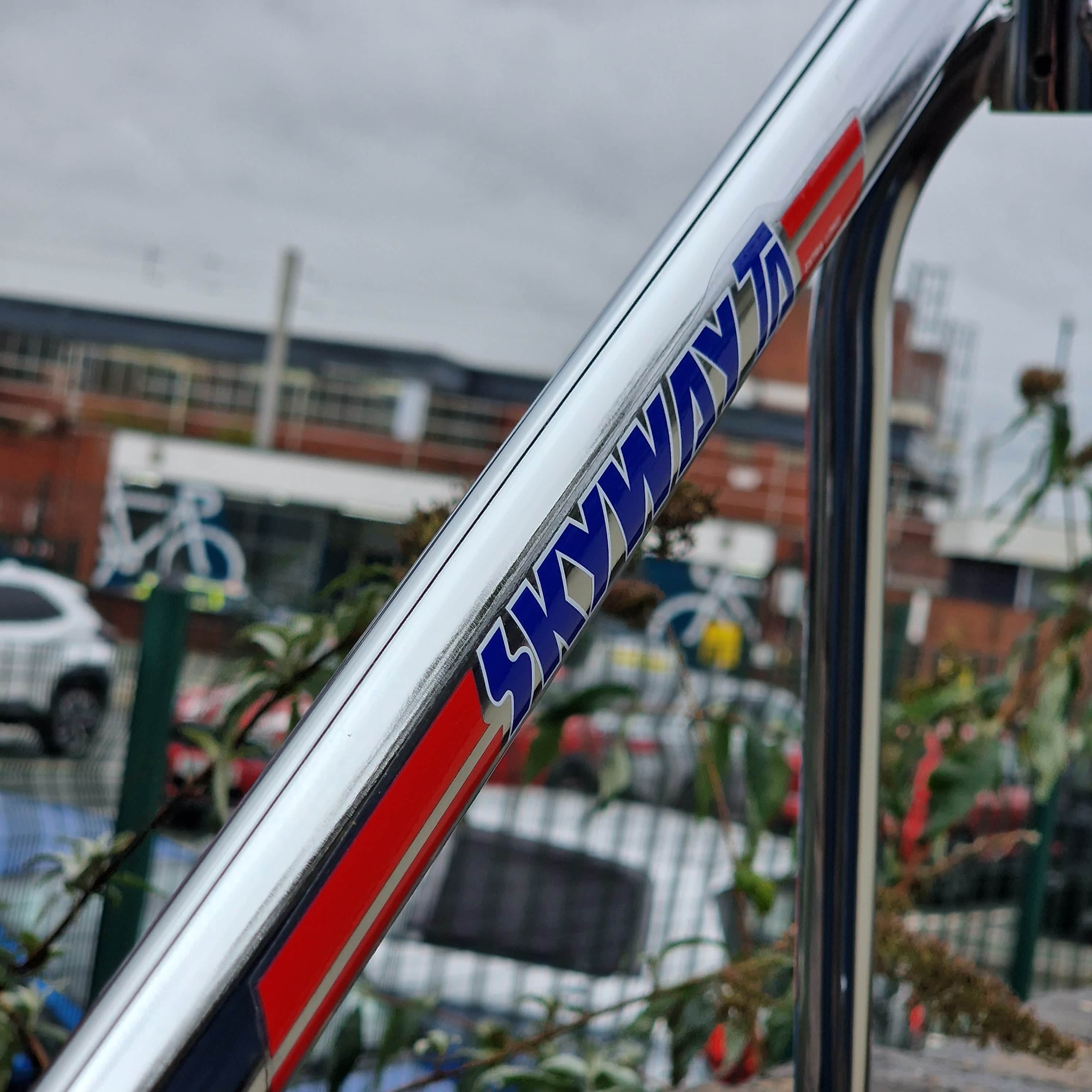 Skyway T/A 26 Inch Old School Frame / Fork / Bar Kit Chrome