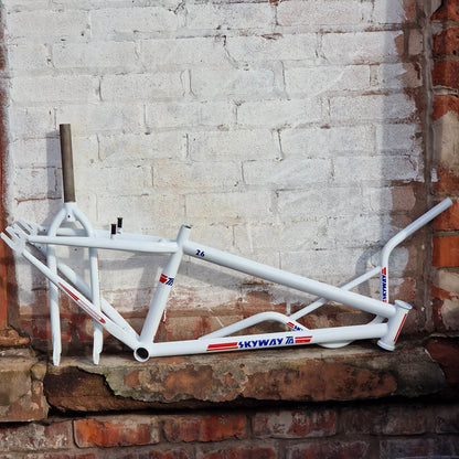 Skyway BMX Parts Skyway T/A 26 Inch Frame / Fork / Bar Kit White