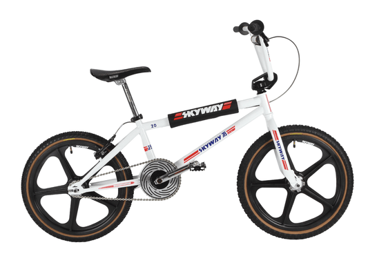 Skyway Old School BMX Bikes White / Black Skyway T/A EX 2026 Replica Bike White / Black