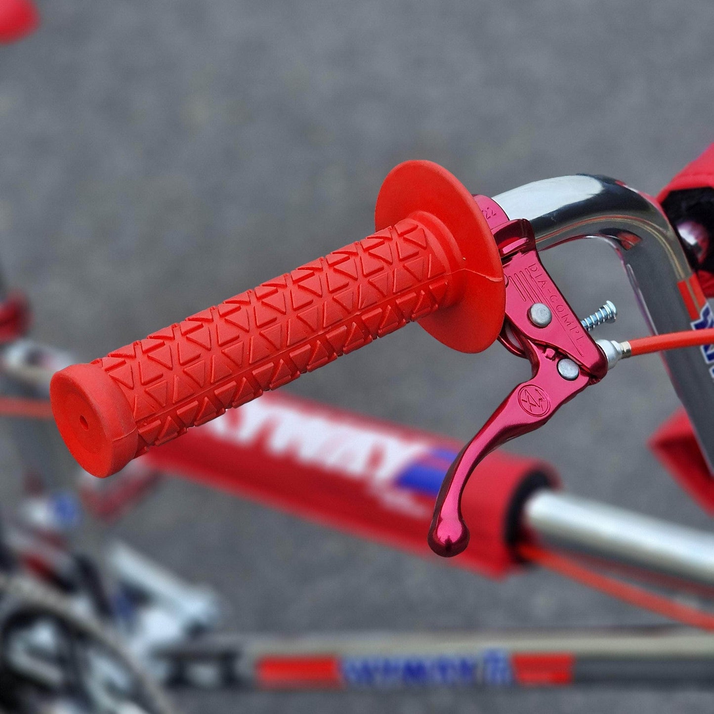 Skyway Old School BMX Bikes Chrome / Red Skyway T/A Pro Replica Bike Chrome / Red