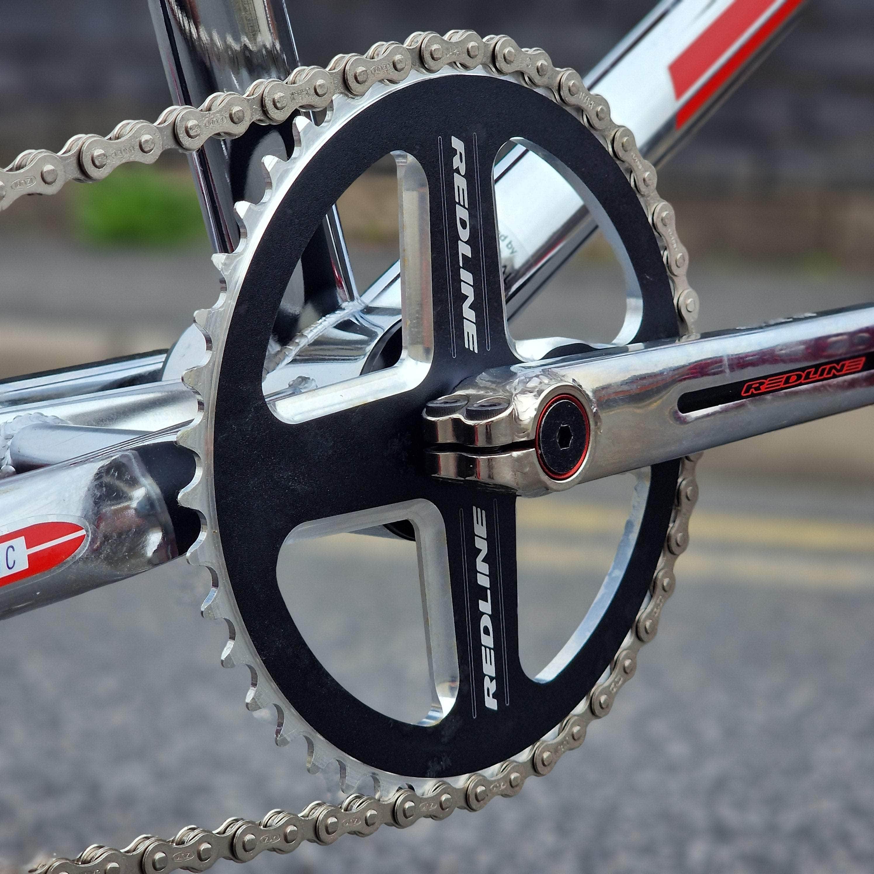 Skyway T/A Pro Replica Old School BMX Bike Chrome / Red | Alans BMX