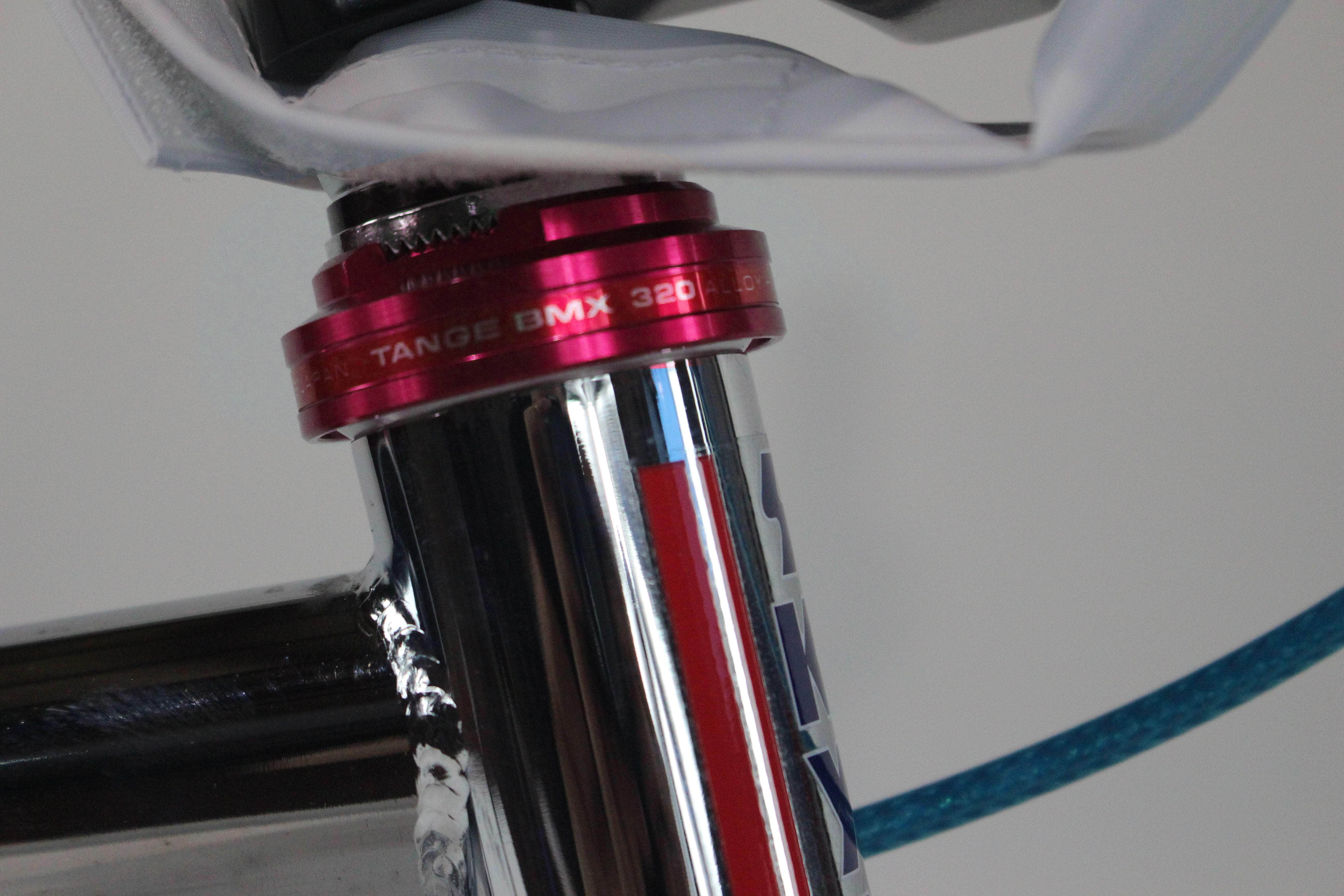 Skyway T/A Pro Replica Old School BMX Bike Chrome / Red