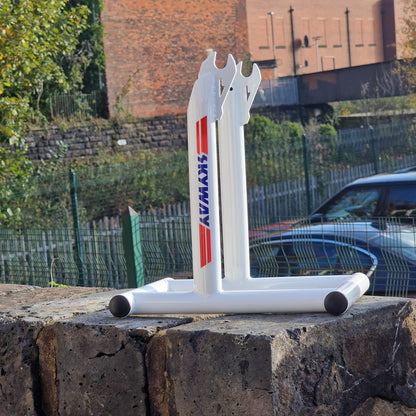 Skyway BMX Parts White Skyway T/A Stoltz Bike Stand