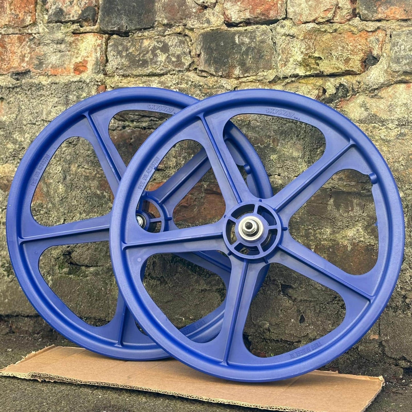 Skyway Old School BMX Skyway Tuff II Mag BMX Wheels 20 Inch Pair Front and Rear