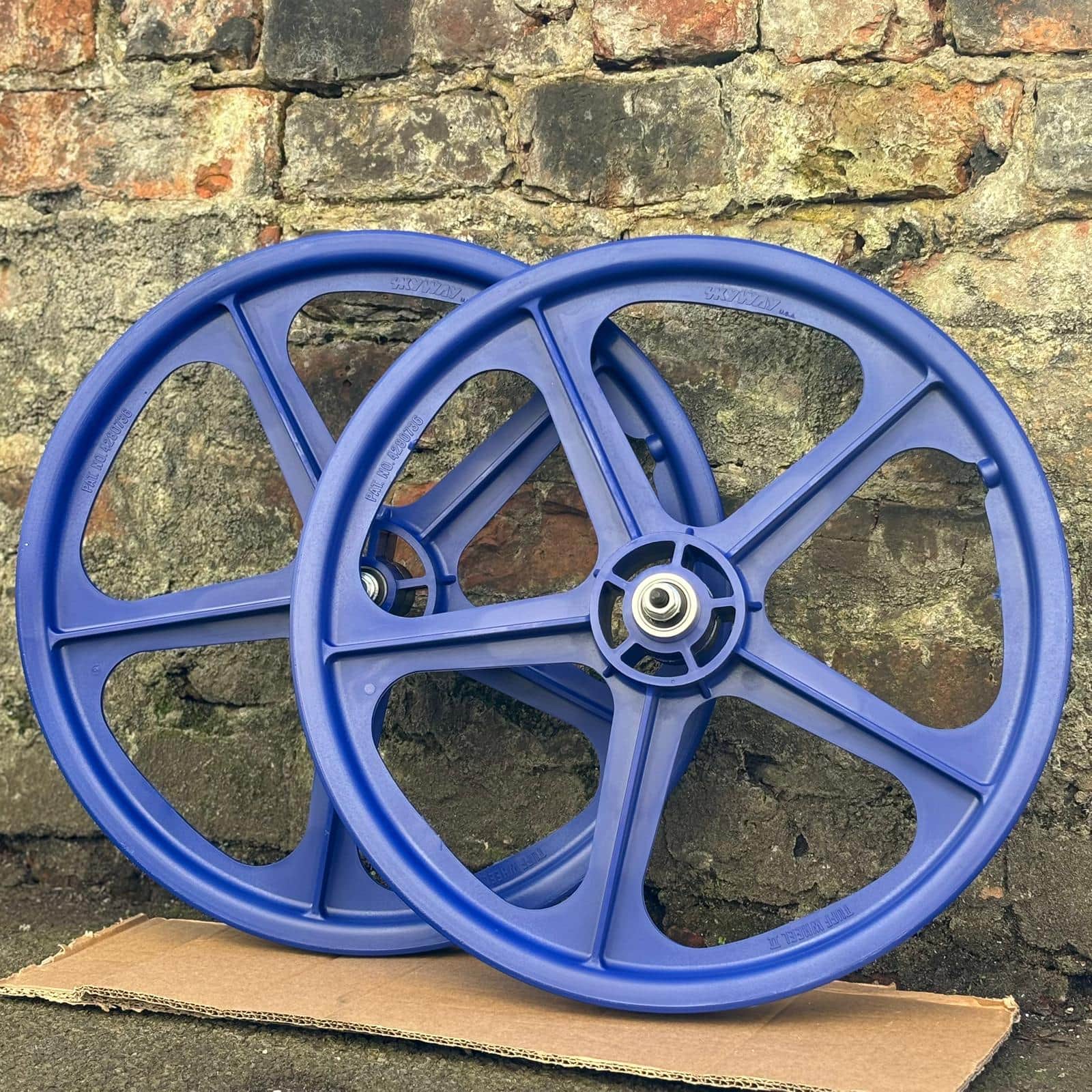 Skyway Old School BMX Skyway Tuff II Mag BMX Wheels 20 Inch Pair Front and Rear