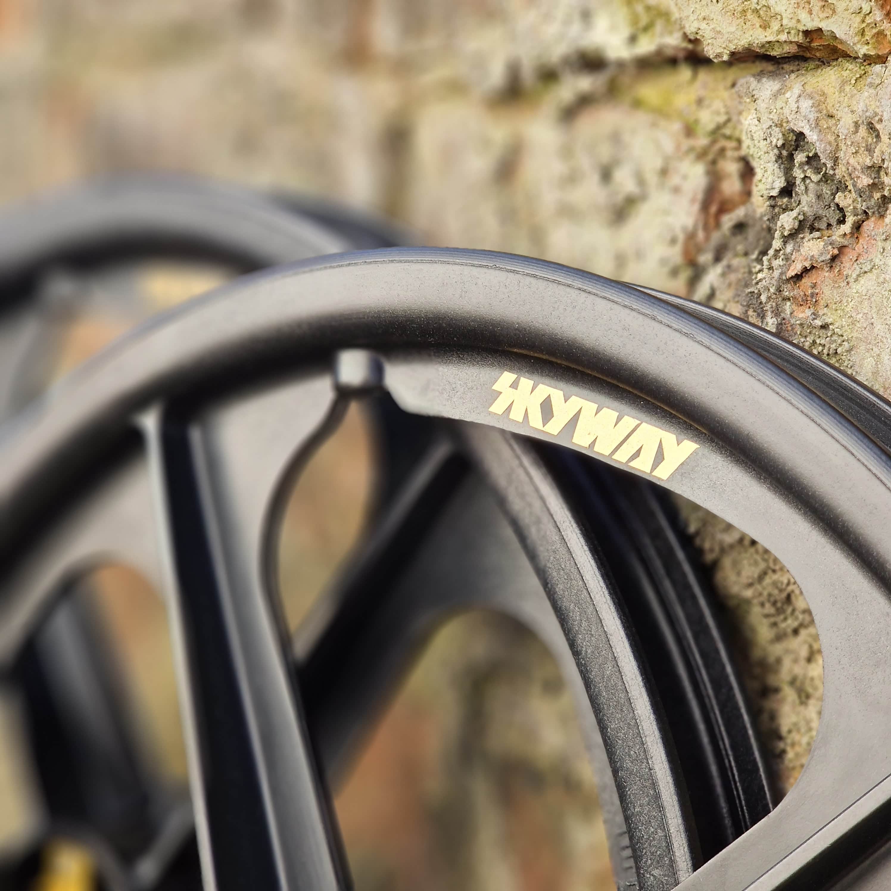 Skyway Tuff II Gold Alloy Flange Wheels 20 Inch Pair | Alans BMX