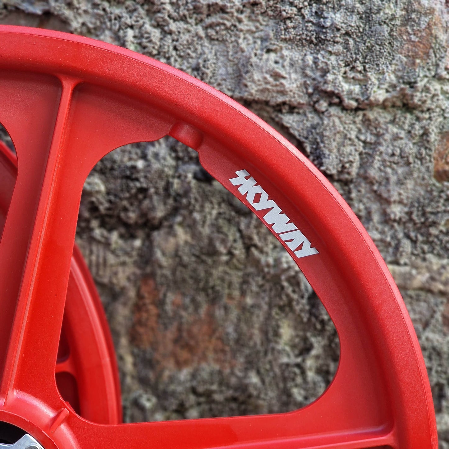 Skyway Old School BMX Skyway Tuff II Mag Silver Alloy Flange Wheels 20 Inch Pair Front and Rear