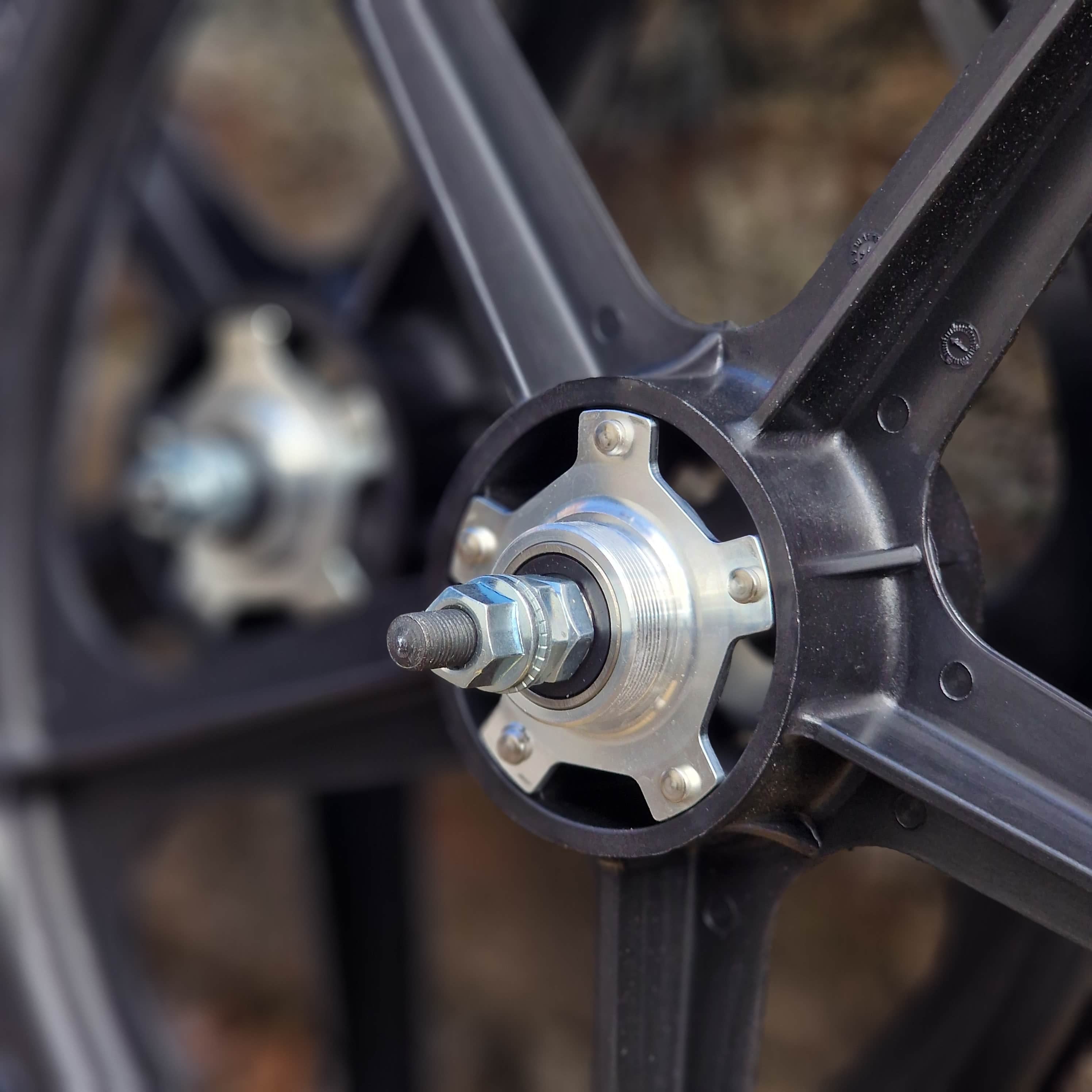 Skyway Tuff II Silver Alloy Flange BMX Wheels 20 Inch Pair | Alans BMX
