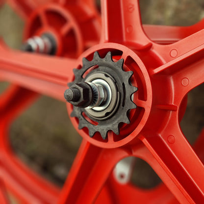 Skyway Old School BMX Skyway Tuff Mag Coaster Brake Wheels 20 Inch Pair