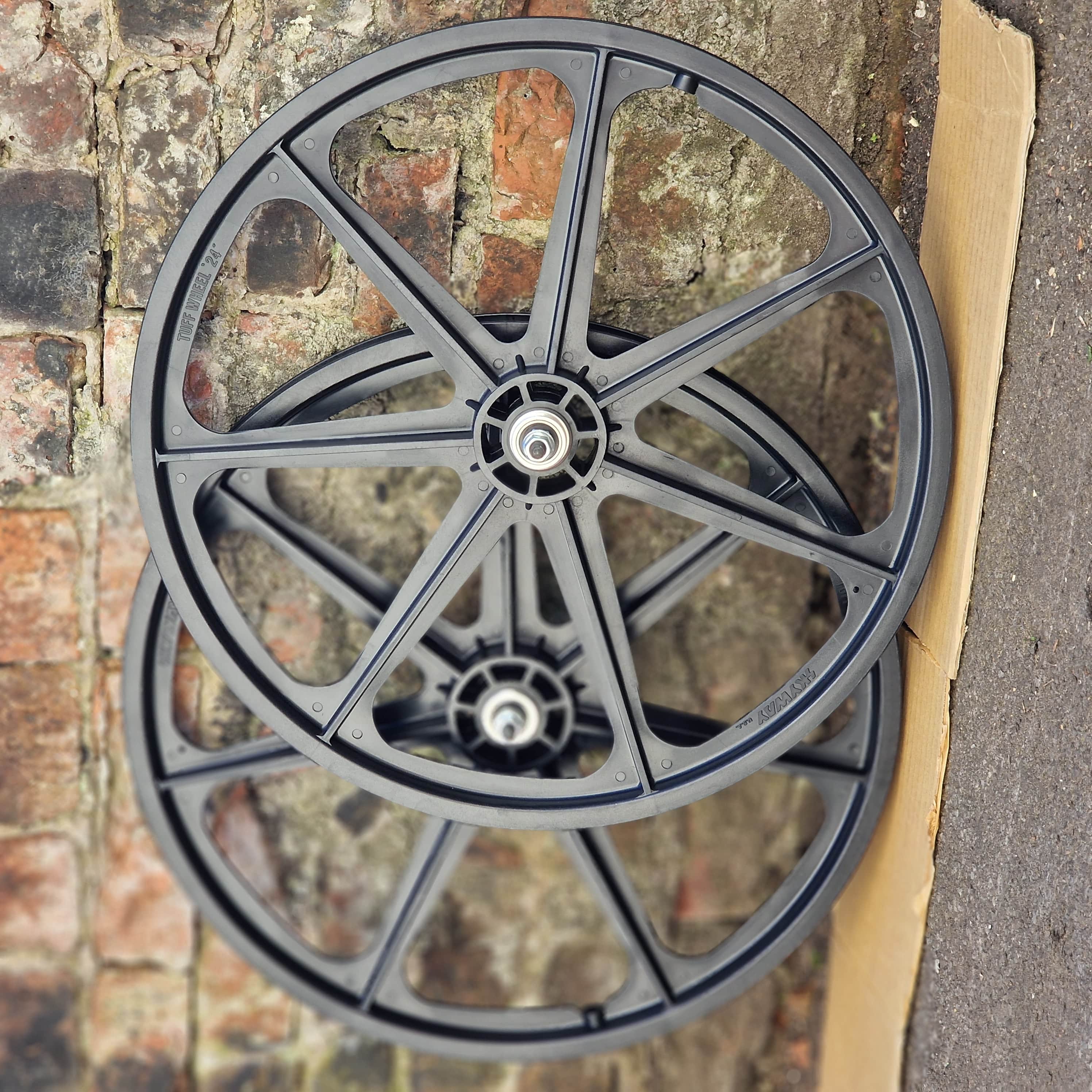 Skyway Tuff Old School BMX Wheels 24 Inch Pair | Alans BMX