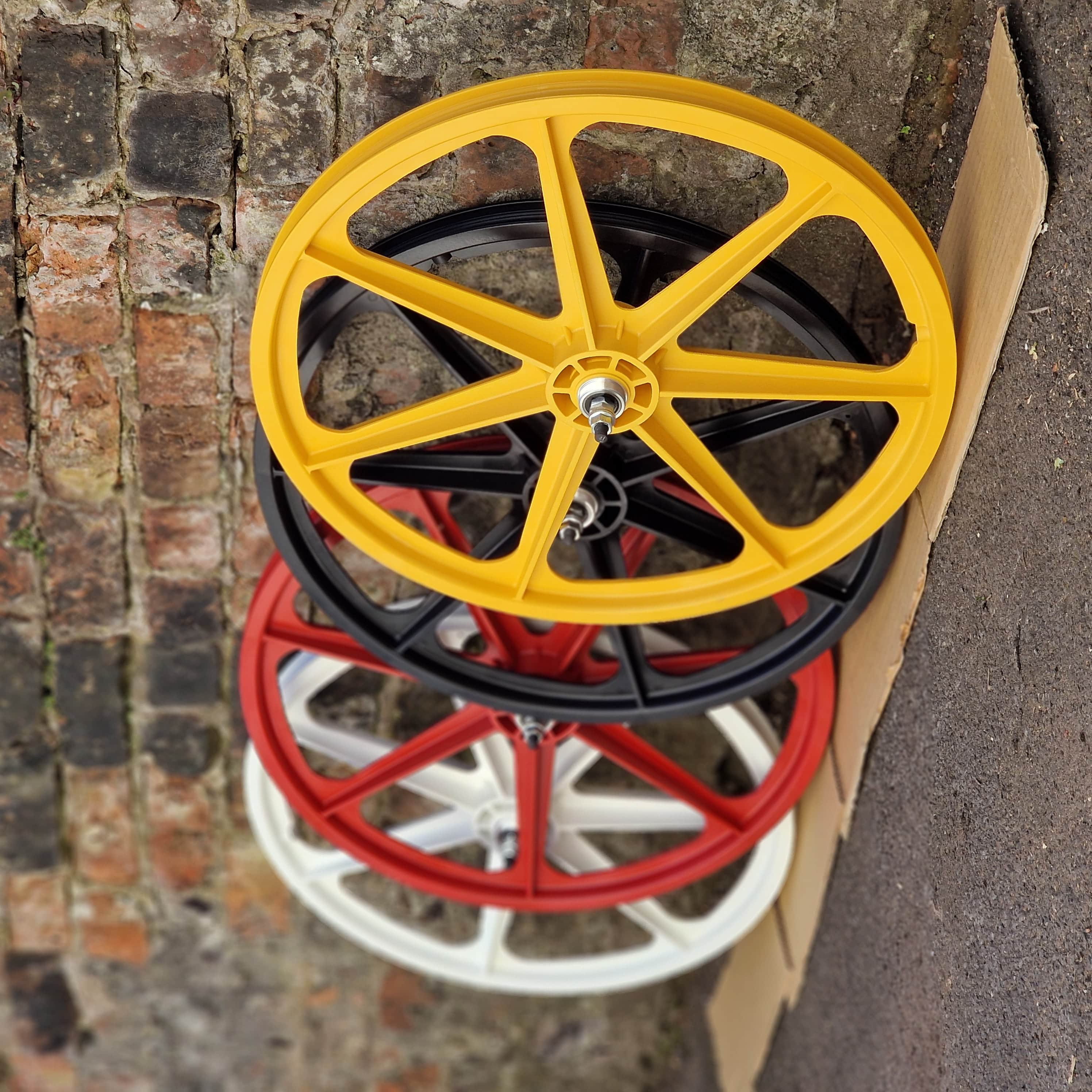 Skyway Tuff Old School BMX Wheels 24 Inch Pair | Alans BMX