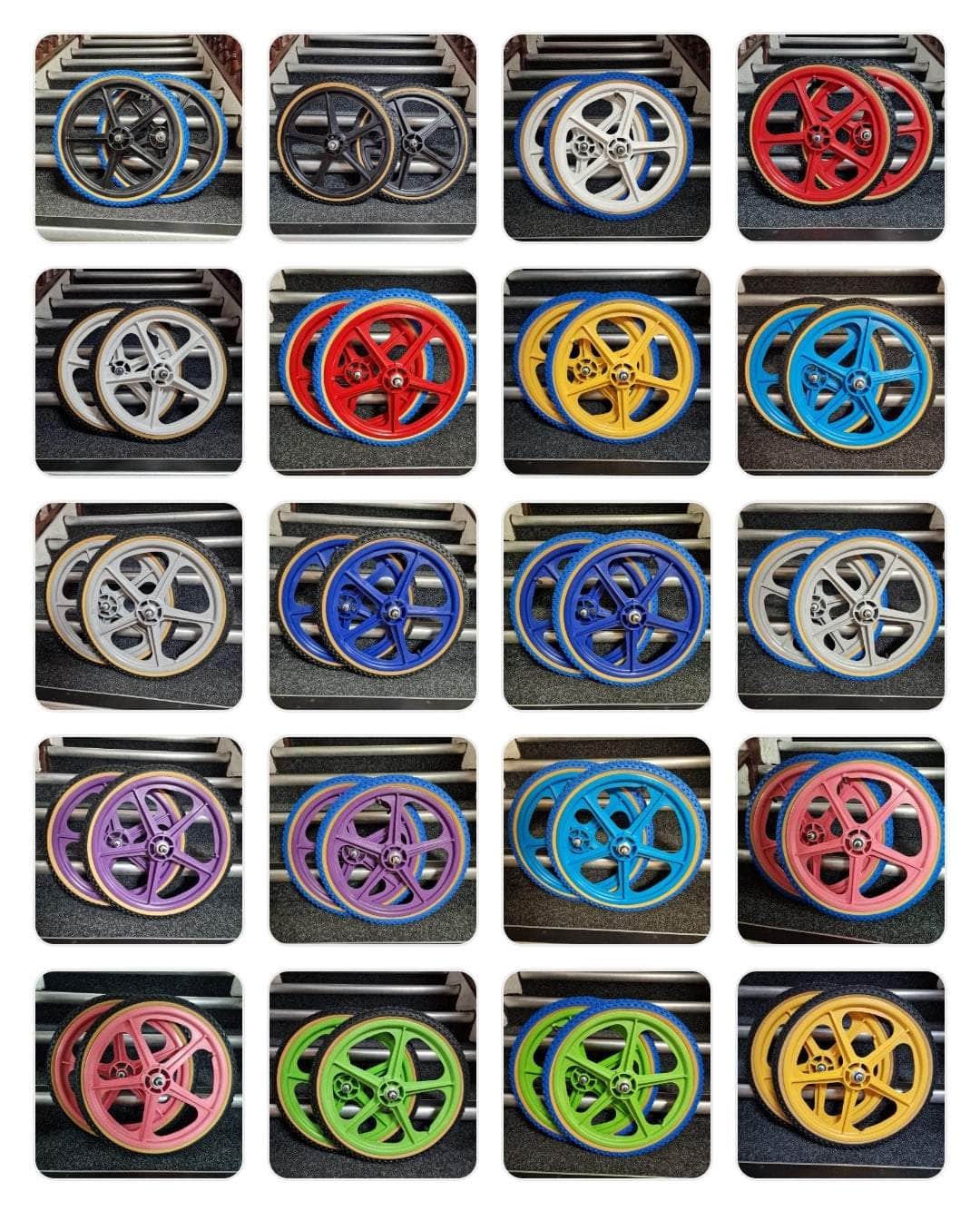 Skyway Tuff Wheels with Kenda K50 Tyres & Freewheel | Alans BMX