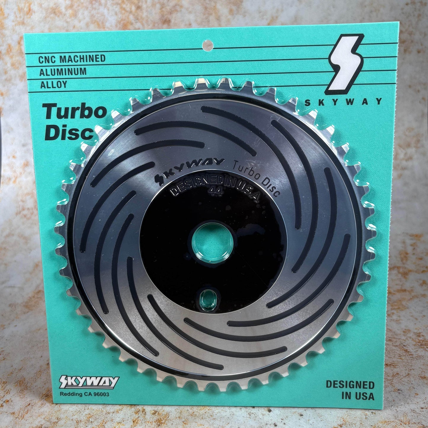 Skyway BMX Parts Black Skyway Turbo Disc Sprocket 44T